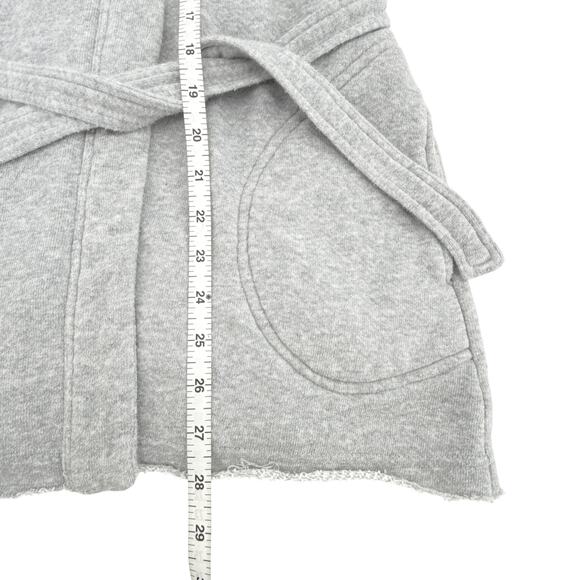 SPIRITUAL GANGSTER Grateful Embroidered Wrap Kimono Sweatshirt XS - Picture 10 of 11